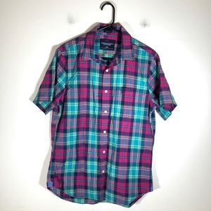 American Eagle Vintage Fit Plaid Shirt